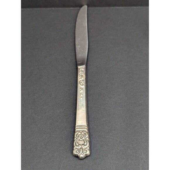 1881 Rogers Oneida Ruby Lane Pattern Place Setting Five Pieces Silver Plate - Picture 2 of 10